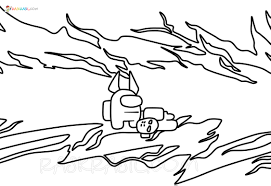 Among us but we are all clones! Among Us Coloring Pages 50 Best Images Free Printable Coloring Home