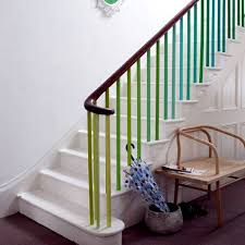 Showing the 3d stair wallpaper. The Staircase Decorating Ideas With Paint Leftover Wallpaper And Wall Stickers Interior Design Ideas Ofdesign