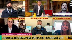 Programas de televisión de chile. Chv Marco Enriquez Ominami Se Estan Quedando Solos Defendiendo A Las Afp Contigo En La Manana Progresistas