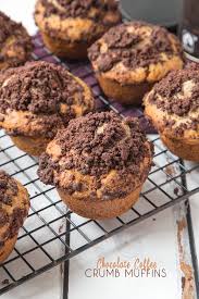 Chocolate Coffee Crumb Muffins Recipe Crumb Muffins Chocolate Crumbs Baking Bad