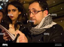 Mustafa speaks hi-res stock photography and images