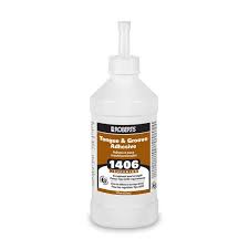 Roberts 1406 Tongue And Groove Adhesive For Laminate And Wood Floors 1 Pint Bottle Tongue Groove Adhesive Flooring