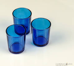 Compatible with tealight and votive candles, this candle holder is an innovative masterpiece. Bulk Blue Votive Holders For Less
