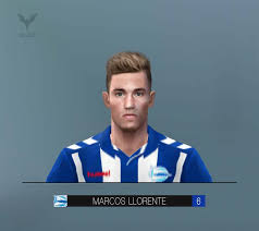 Download pes 2017 marcos llorente face (real madrid) v2. Ultigamerz Pes 6 Marcos Llorente Deportivo Alaves Face By Adam The Kid