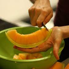 A cantaloupe will keep ripening as long as it's kept intact, but that stops once you cut into it. How To Cut A Melon 7 Steps With Pictures Instructables
