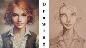 Stylized face anatomy tutorial by smilinweapon on deviantart. Draw And Shade A Face From A Reference Youtube
