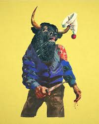 Animals With Jobs Series Digitalcollage Collageartist Surrealart Popsurrealism Weirdart Pulpart 80s Cartoons City Collage Lowbrow Art