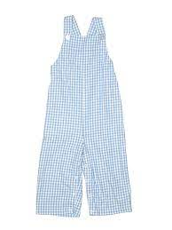 Kelly S Kids Checkered Gingham Blue Overalls Size 3 55 Off Thredup