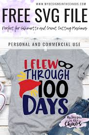 Free 100 Days Of School Svg Designs My Designs In The Chaos 100 Days Of School Boys T Shirts 100th Day