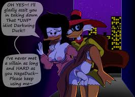 Just another day at the mcduck mansion. Rule 34 Anatid Anseriform Anthro Avian Back Alley Bianca Beakley Bird City City Background Darkwing Duck Disney Duck Ducktales Ducktales 2017 Duo English Text Female Hi Res Male Marcodile Negaduck Nipples