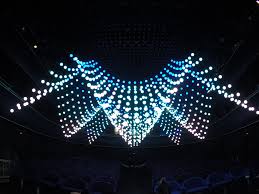 Kinetic Light System Orbis Fly In Leningrad Center Http Timeline Ru Kinetic Sculpture Lighting System Kinetic