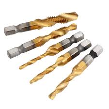 Check spelling or type a new query. 1 4 Inch Hex Shank M3 M10 Combination Screw Thread Metric Tap Drill Hseamall 6pcs Hss Countersink Tap Drill Bit Set Diy Tools Power Garden Hand Tools