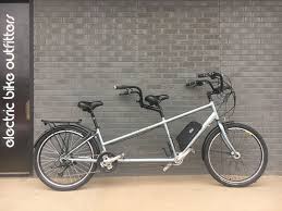 ebo 48v burly electric bike conversion kit installed on a trek t900 tandem electric bike conversion urban bike bicycle