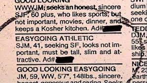 Your ad will be online within a few minutes and can be found by other users. The 50 Funniest Classified Ads Ever