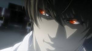 Light Yagami As Kira Stare Anime Erkekler Anime Karakterler Anime