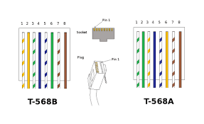 An ethernet cable rj45 connector has 8 pins. Cat6 Home Network Wiring Diagram
