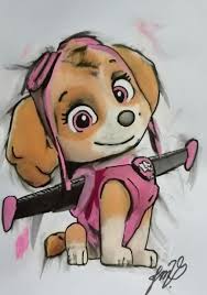 Pat patrouille dessin anim en francais acadmie skye fly chase de 4 puzzles de 42 pieces du dessin animee la pat patrouille la pat patrouille le bateau fantome dessin anime complet en. Pat Patrouille Skye Dessin Par Jean Marie Vandaele Artmajeur