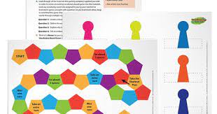 Vocabulary Game Board Activity For The English Langauage Arts Classroom Vocabulary Games Language Arts Classroom Classroom Vocabulary