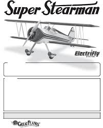 The special effects and slow motion in the first half are excellent. Great Planes Super Stearman Ep Arf Gpma1150 User Manual