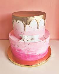 Summer Vibes Glamorous Rose Gold 18th Birthday Cake Pink Ombre Buttercream With Gold Drip Cake By 2tarts 2tartsbakery Buttercreamcake Golddrip Outthedoor C Cake Dinosaur Birthday Cakes 60th Birthday Cakes