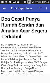 Doa agar mempunyai rumah sendiri. Doa Agar Cepat Punya Rumah Latest Version For Android Download Apk