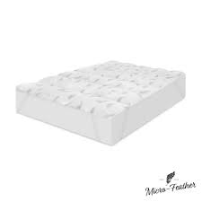 Sensorpedic 2 In King Down Mattress Topper 61014 The Home Depot Feather Mattress Foam Mattress Foam Mattress Topper