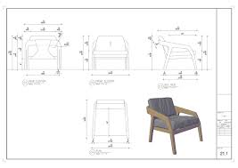 Bedroom Chair Table On Behance Furniture Details Drawing Furniture Design Chair Design