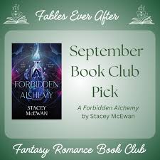 Our First Romantasy Book Club Pick! We're launching our new Romance Fantasy  Book Club with A Forbidden Alchemy by Stacey McEwan Australian BookTok star Stacey  McEwan delivers a slow-burn romantasy of love,