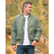 Classic military look, feel and quality in a wide range of colors and sizes. Classic Ma 1 Jet Jacket For Men Hammacher Schlemmer