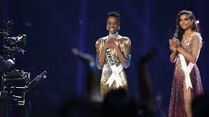 With zozibini tunzi's win, black women notch another major pageant title. Miss Universe 2019 Zozibini Tunzi From South Africa Wins The Crown Entertainment Tonight
