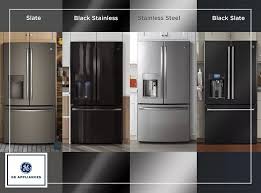 Ge Appliances Slate Slate Black Stainless Stainless Black Finishes Available At Kitche Slate Appliances Kitchen Ge Slate Appliances Black Appliances Kitchen