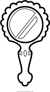 Ini membantu memperluas cakrawala mereka, meningkatkan imajinasi mereka. Hand Mirror Coloring Pages Mewarnai Gambar Cermin Clipart Full Size Clipart 1001864 Pinclipart