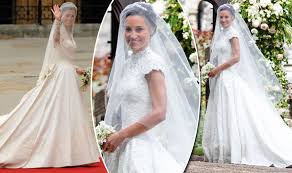 Image result for Pippa Middleton toilet paper wedding dress