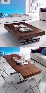Maybe you would like to learn more about one of these? Our Passo Is A Transforming Coffee Table With Glass Or Wood Top And Metal Frame It S Adjustab Muebles Multifuncionales Muebles Para Espacios Pequenos Muebles