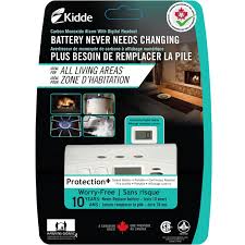 10 year life is a joke. Battery Operated 10 Year Co Alarm Digital Steel Fire Equipment