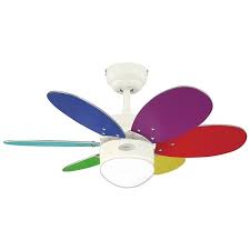 Westinghouse Turbo Ii Multicolor Ceiling Fan White Ceiling Fan Fan Lamp