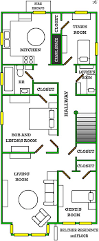 This model is made following that 50's style. Upstairs Floor Plan Of The Blecher Residence Finally Makes Sense Bobs Burgers Memes Bobs Burgers Bob