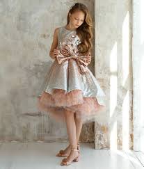 Junona Silver Pink Sequin Dress Girls Tulle Dress Girls Sequin Dress Baby Dress Patterns