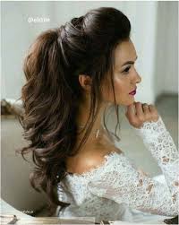 Wedding Hairstyles For Bridesmaids In 2020 With Images Long Bridal Hair Long Hair Styles Thick Hair Styles