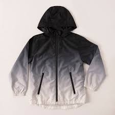 KIDPIK Boys Ombre Hooded Wind Windbreaker Jacket, Size: 2T - L (12) – Kidpik