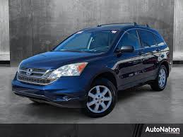 Used Blue 2011 Honda CR-V SE for sale at AutoNation Chevrolet Greenacres |  BL019649