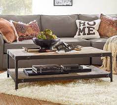 Comes with farmhouse style legs. Clint 52 Reclaimed Wood Coffee Table Pottery Barn