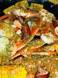 Garlic Butter Seafood Boil Sauce Recipe Yummly Recipe Seafood Boil Recipes Seafood Boil Crab Legs Recipe