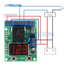 The main reason for testing a relay is to find, whether it is a good or defective one. Dc 12v 24v Led Digital Relay Switch Kontrol Papan Modul Modul Deteksi Tegangan Pengisian Debit Monitor Test Relay Aliexpress