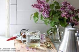 Lilac Flower Tea Hot Tea White Tea Edible Flowers Recipe Flower Tea Jasmine Flower Tea Passion Flower Tea