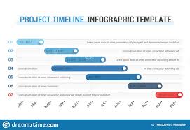 Timeline Infographics Stock Vector Illustration Of