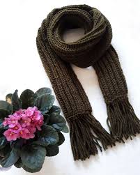 Selanik Orgu Atki Knitted Scarf Fashion Knitted