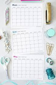 It includes 12 monthly calendar date strips from january you can print my calendar strips stickers on regular copy paper but, if you want to make it extra convenient for you to use them, i recommend printing. Free Printable 2021 Calendar Abby Lawson