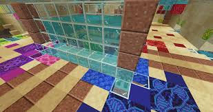 Some design inspiration with the terracotta blocks in the new minecraft snapshot.snapshot video: Minecraft Aquarium Imgur