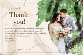 Printed photo thank you cards please read details below. Create Wedding Thank You Cards With Photo